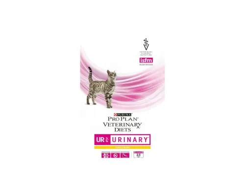 Сухой корм для кошек Purina Pro Plan Veterinary Diets UR Urinary при мочекаменной болезни 1.5 кг (7613035160552)