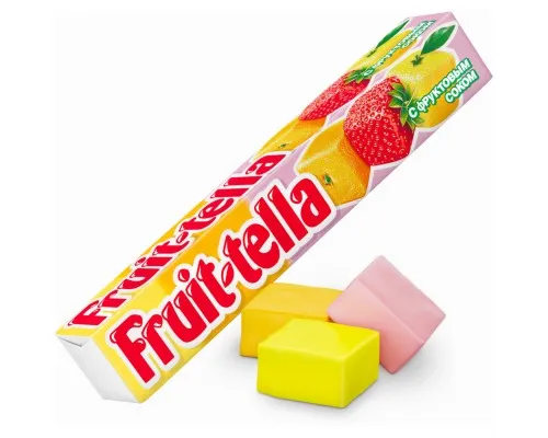 Цукерка Fruit-tella Асорті 41 г (87108620)