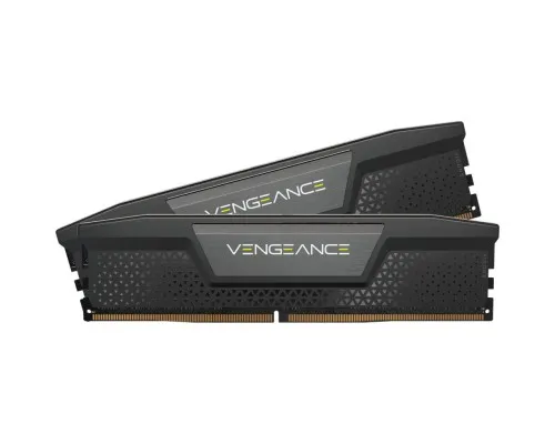 Модуль памяти для компьютера DDR5 48GB (2x24GB) 6000 MHz Vengeance Black Corsair (CMK48GX5M2B6000C30)