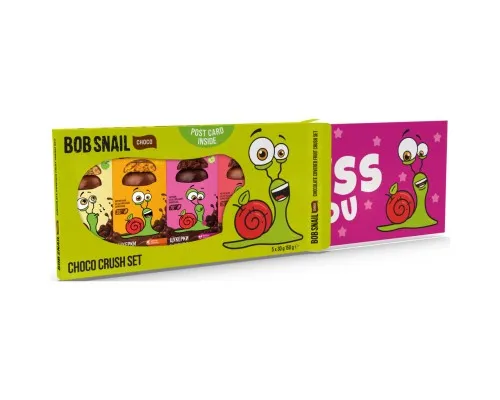 Цукерка Bob Snail Набір Choco Crush 150 г (1740829)