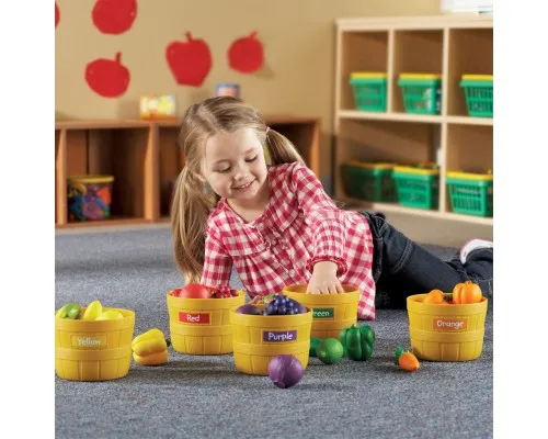 Развивающая игрушка Learning Resources Учебный игровой набор-сортер – Фермерский рынок (LER3060)