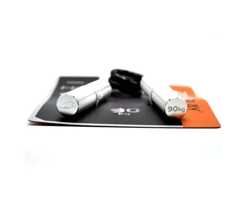Еспандер PowerPlay -ножиці алюмінієвий 90 кг Hand Grip Срібний (PP_4322_90kg)