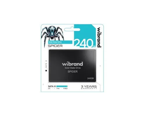 Накопичувач SSD 2.5" 240GB Spider Wibrand (WI2.5SSD/SP240GBST)