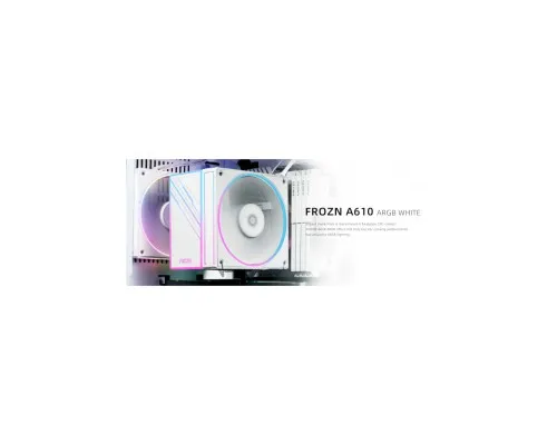 Кулер до процесора ID-Cooling Frozn A610 ARGB White (FROZN A610 ARGB White)