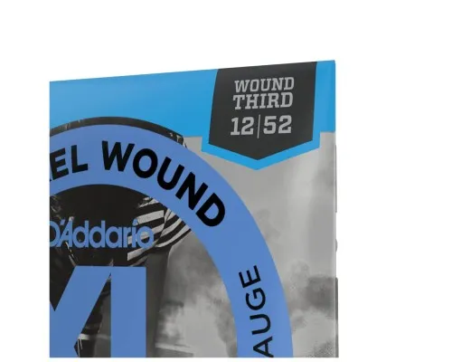 Струни для гітари D'Addario XL Nickel Wound Jazz Light (12-52) (EJ21)