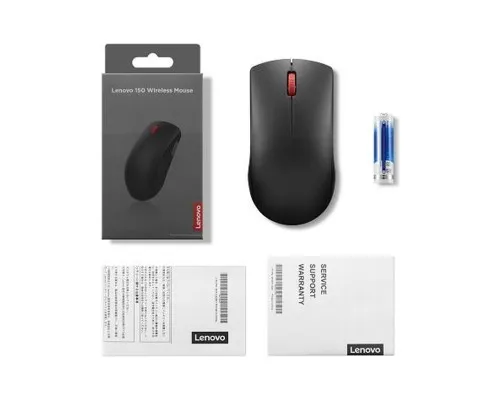 Мишка Lenovo 150 Wireless Black (GY51L52638)