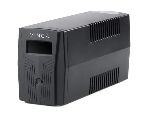 Пристрій безперебійного живлення Vinga LCD 600VA plastic case with USB (VPC-600PU)