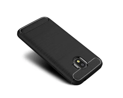 Чохол до мобільного телефона Laudtec для Samsung J2 2018/J250 Carbon Fiber (Black) (LT-J250F)