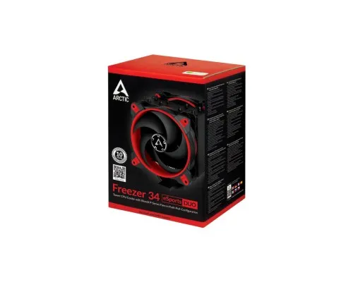 Кулер для процессора Arctic Freezer 34 eSports DUO Red (ACFRE00060A)