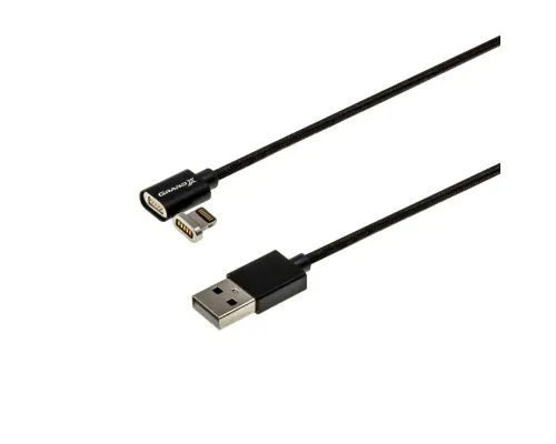 Дата кабель USB 2.0 AM to Lightning Magnet Grand-X (MG-01L)