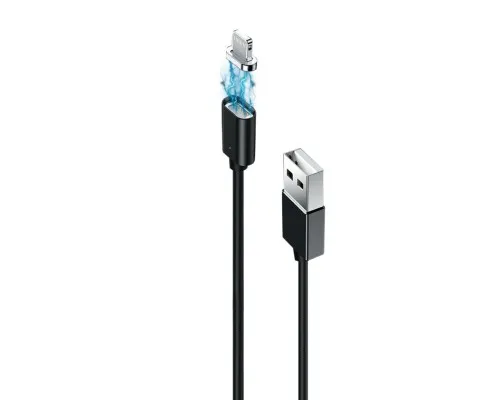 Дата кабель USB 2.0 AM to Lightning Magnet Grand-X (MG-01L)