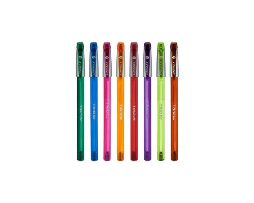 Ручка шариковая Unimax Trio Neon DC, синяя (UX-107-02)