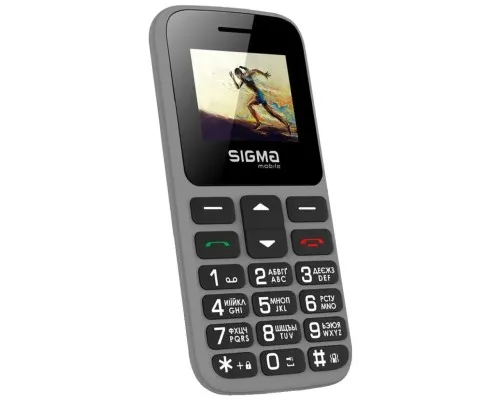 Мобильный телефон Sigma Comfort 50 HIT2020 Grey (4827798120927)