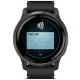 Смарт-часы Garmin Venu 2, GPS, Wi-Fi, Black + Slate, Leather, GPS (010-02430-21)