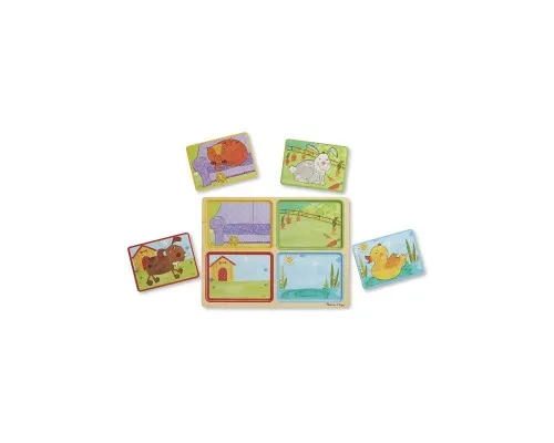 Пазл Melissa&Doug деревяні у футлярі Грайливі друзі (MD31364)