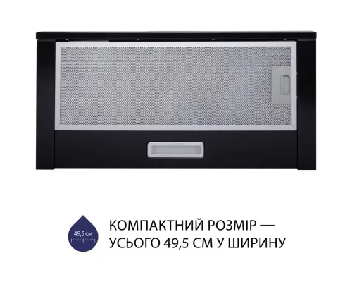 Вытяжка кухонная Minola HTL 5714 BL 1100 LED