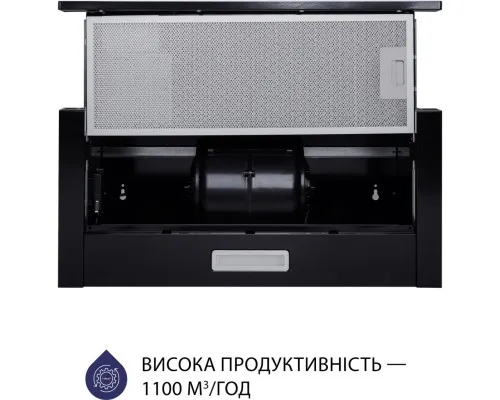 Вытяжка кухонная Minola HTL 5714 BL 1100 LED