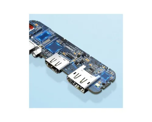 Переходник USB2.0 Type-C to VGA V1.2/HDMI V2.0b/DP V1.2a CM260 black Ugreen (60568)
