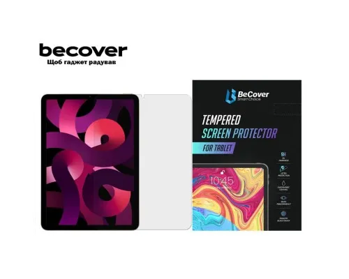 Скло захисне BeCover Apple iPad Air 5 (2022) 10.9 (708912)