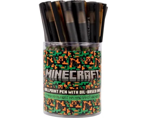 Ручка шариковая Yes Minecraft 0,7 мм синяя (412148)