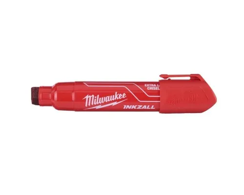 Маркер Milwaukee для стройплощадки INKZALL, крупный (XL), красный (4932471560)