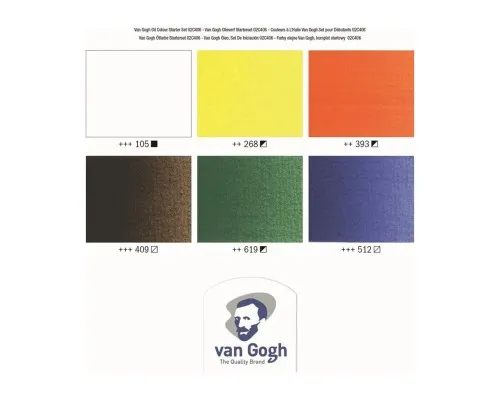 Масляные краски Royal Talens Van Gogh Starter set 6 цветов 20 мл (8712079231392)