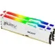 Модуль памяти для компьютера DDR5 32GB (2x16GB) 6000 MHz FURY Beast White RGB Kingston Fury (ex.HyperX) (KF560C40BWAK2-32)