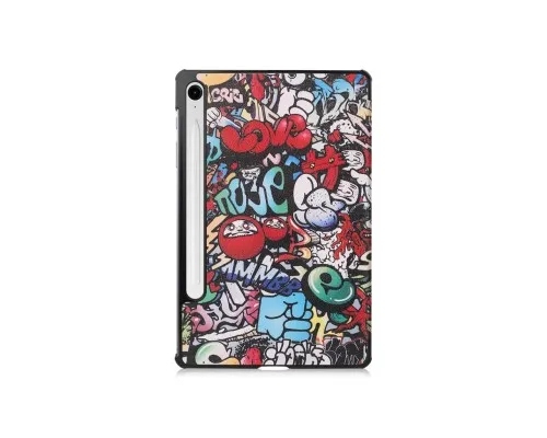 Чохол до планшета BeCover Smart Case Samsung Tab S9 (SM-X710/SM-X716)/S9 FE (SM-X510/SM-X516B) 11.0 Graffiti (710417)