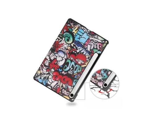 Чехол для планшета BeCover Smart Case Samsung Tab S9 (SM-X710/SM-X716)/S9 FE (SM-X510/SM-X516B) 11.0 Graffiti (710417)