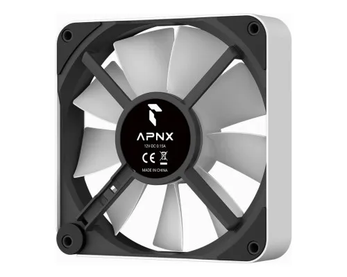 Кулер до корпусу APNX FP2-120 ARGB White (APF3-PF11317.21)