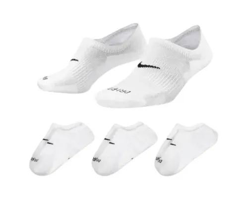 Шкарпетки Nike U NK EVERYDAY PLUS CUSH FOOTIE DH5463-903 38-42 3 пари Білі (195242756874)