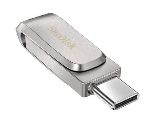 USB флеш накопичувач SanDisk 1TB Ultra Dual Luxe Silver USB 3.2/Type-C (SDDDC4-1T00-G46)