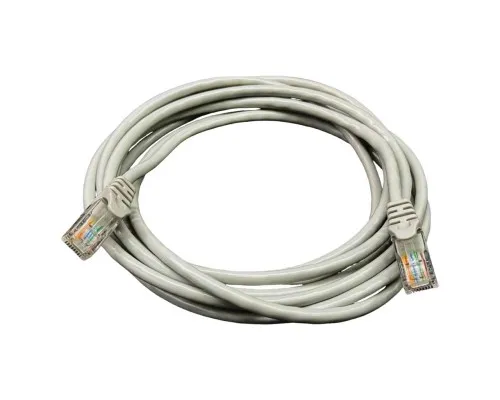 Патч-корд 1м UTP cat.5e, CU, 24AWG, gray GEAR (GPC-UTPCURJ45-1G)