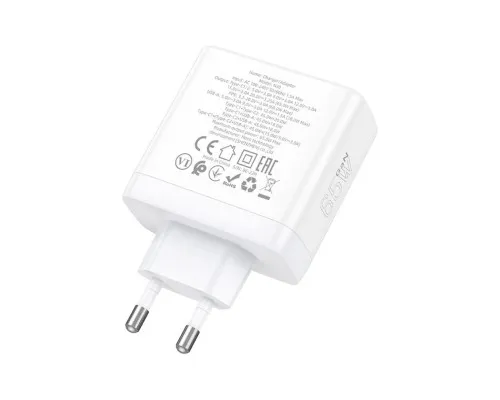 Зарядное устройство HOCO N30 Glory White (6931474784155)