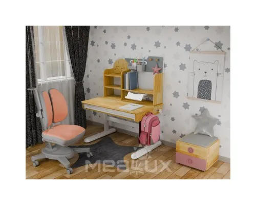 Парта з кріслом Mealux Timberdesk S (парта + крісло + тумба) (BD-685 S+ box BD 920-2 PN+Y-115 PG)