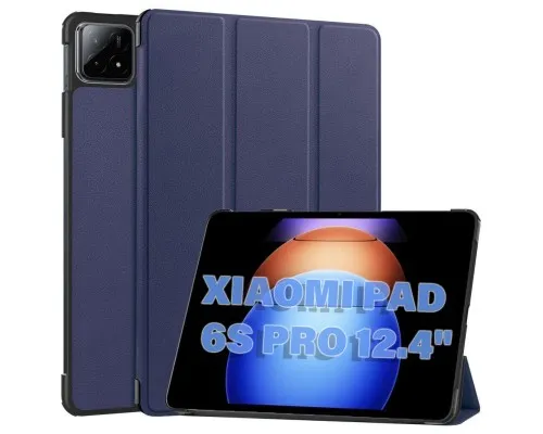 Чохол до планшета BeCover Smart Case Xiaomi Pad 6S Pro 12.4" Deep Blue (711084)