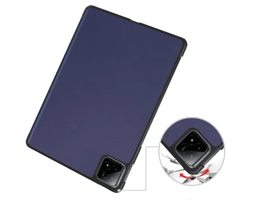 Чохол до планшета BeCover Smart Case Xiaomi Pad 6S Pro 12.4" Deep Blue (711084)