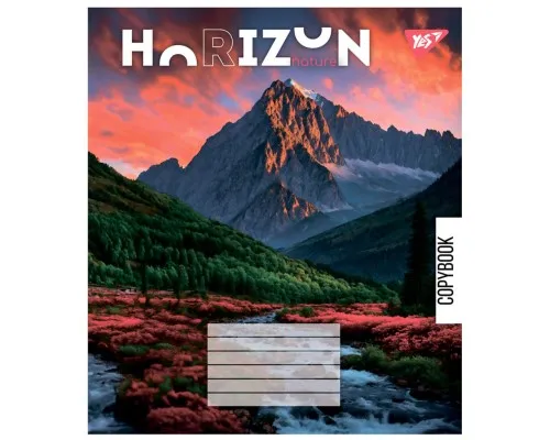 Тетрадь Yes Horizon nature 36 листов линия (767090)