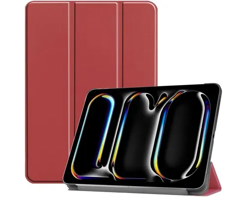 Чехол для планшета BeCover Smart Case Apple iPad Pro 11" M4 2024 Red Wine (711628)