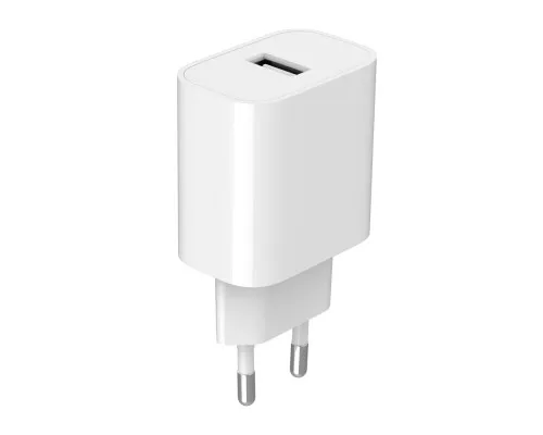 Зарядний пристрій Gembird 1xUSB-A 5V/2.4A (12W) white (TA-UC-1A12-01)