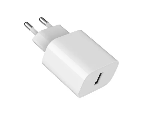 Зарядное устройство Gembird 1xUSB-A 5V/2.4A (12W) white (TA-UC-1A12-01)