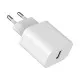 Зарядний пристрій Gembird 1xUSB-A 5V/2.4A (12W) white (TA-UC-1A12-01)