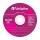 Диск CD Verbatim CD-RW 700Mb 12X SlimBox 5шт Color (43167)