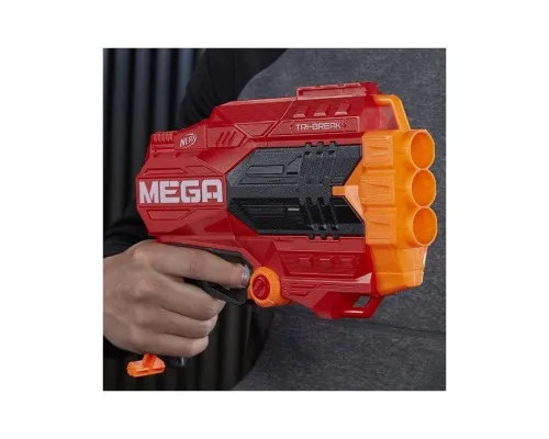 Іграшкова зброя Hasbro Nerf бластер МЕГА Три-брейк (E0103)