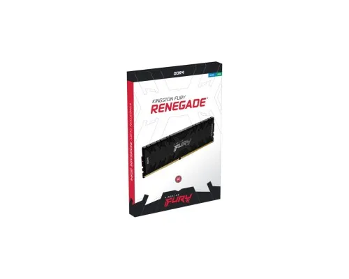 Модуль памяті для компютера DDR4 16GB (2x8GB) 3600 MHz Fury Renegade Black Kingston Fury (ex.HyperX) (KF436C16RBK2/16)