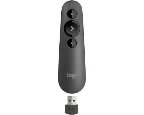 Презентер Logitech R500s Laser Pointer Presentation Remote Graphite (910-005843)