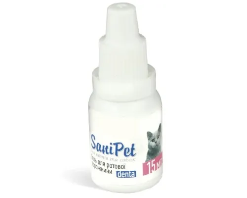 Краплі для тварин ProVET SaniPet догляд за ротовою порожниною для котів та собак 15 мл (4820150200626)