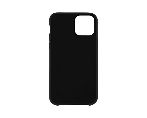 Чохол до мобільного телефона Drobak Liquid Silicon Case Apple iPhone 12 Pro Max Black (707006)