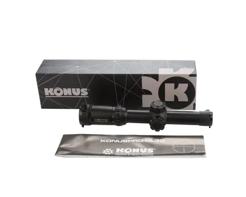 Оптичний приціл Konus KonusPRO M-30 1-4x24 Circle Dot IR (7184)