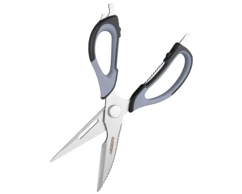 Кухонні ножиці Ardesto Fresh 22,7 см Grey/Black (AR2123BG)